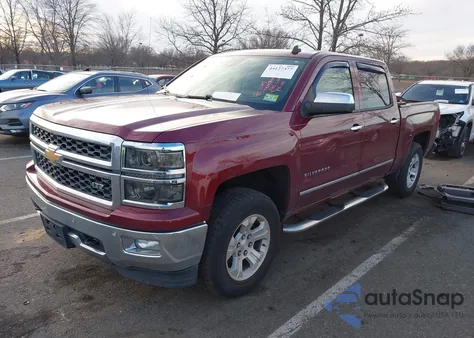2014 Chevrolet Silverado K1500 Ltz z USA, uszkodzony, nr VIN 3GCUKSEC2EG151354